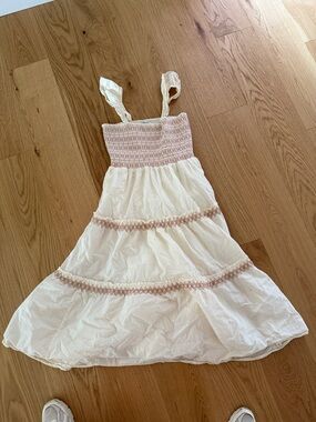 Madewell smocked bodice maxi - size M